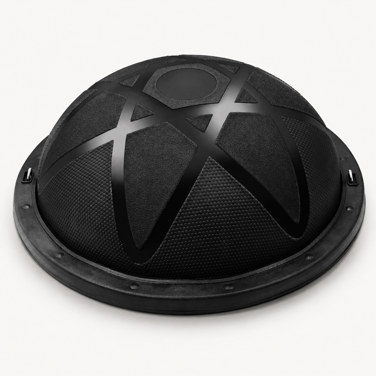 23-Inch Half Ball Balance Trainer with Resistance Bands, Reversible Platform and 660 lb Capacity