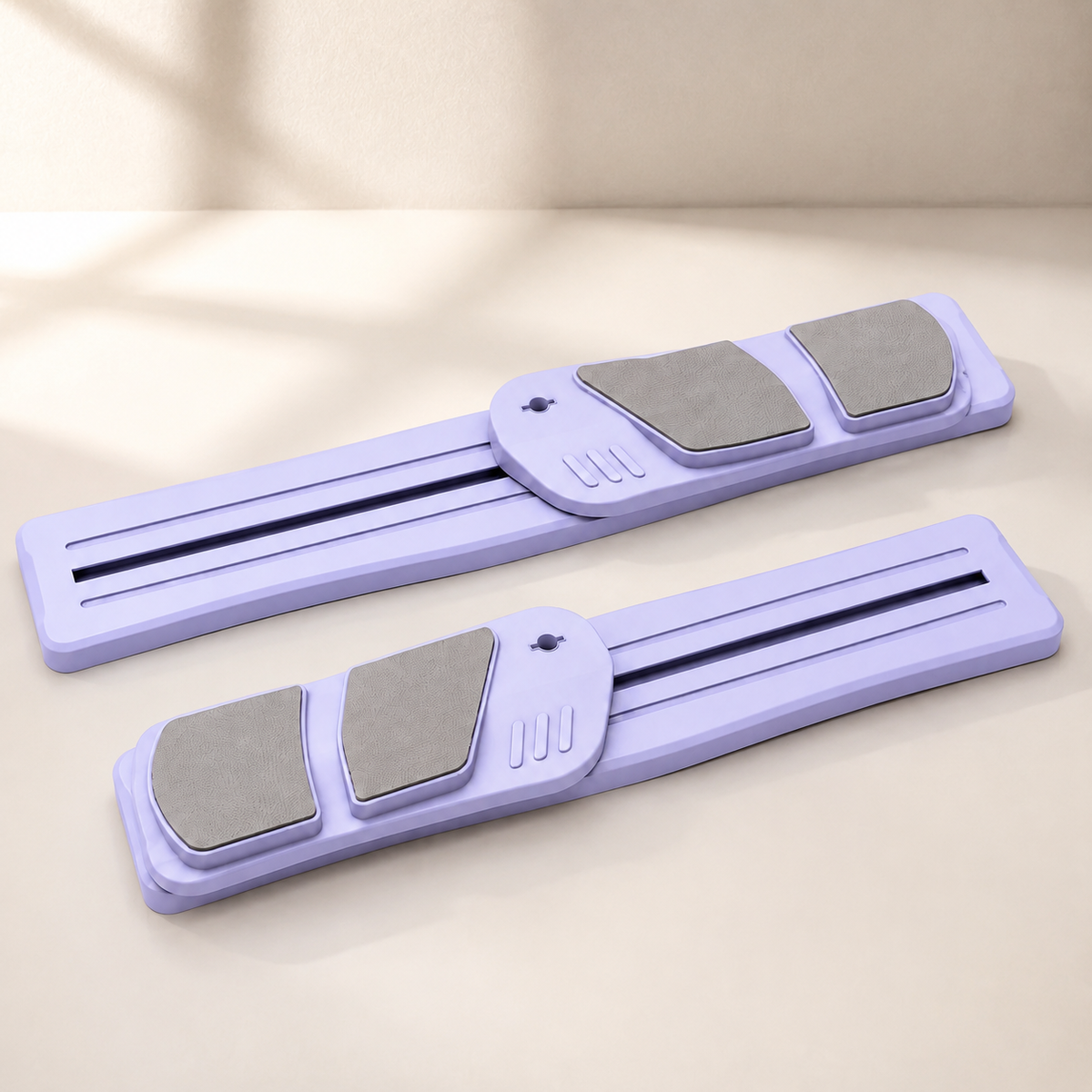 7-in-1 Portable Pilates Board Set with Sliding Platforms, Resistance Bands and Timer for Home Workouts