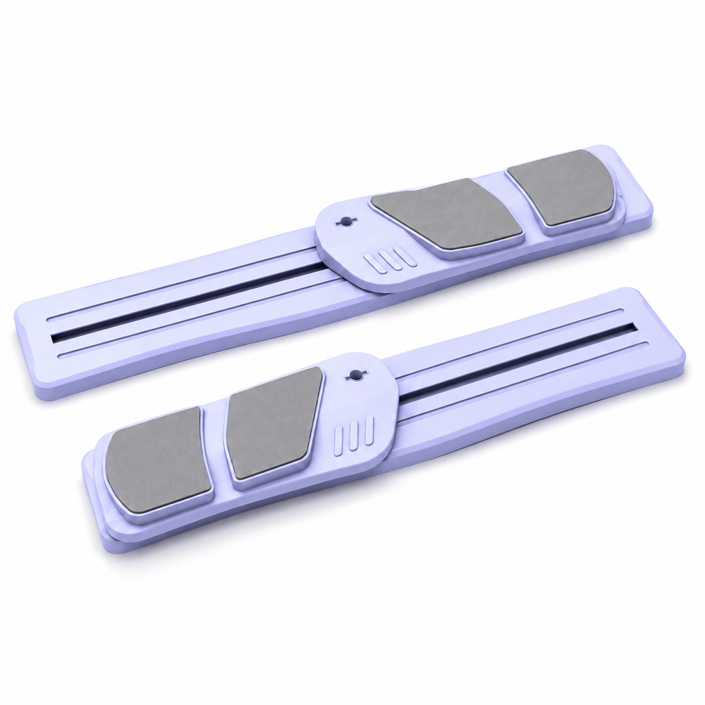 7-in-1 Portable Pilates Board Set with Sliding Platforms, Resistance Bands and Timer for Home Workouts