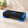 Adjustable Aerobic Step Platform with 4 Heights, Balance Trainers & Resistance Bands, 660 lb Static Capacity