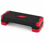 Adjustable Aerobic Step Platform with 4 Heights, Balance Trainers & Resistance Bands, 660 lb Static Capacity