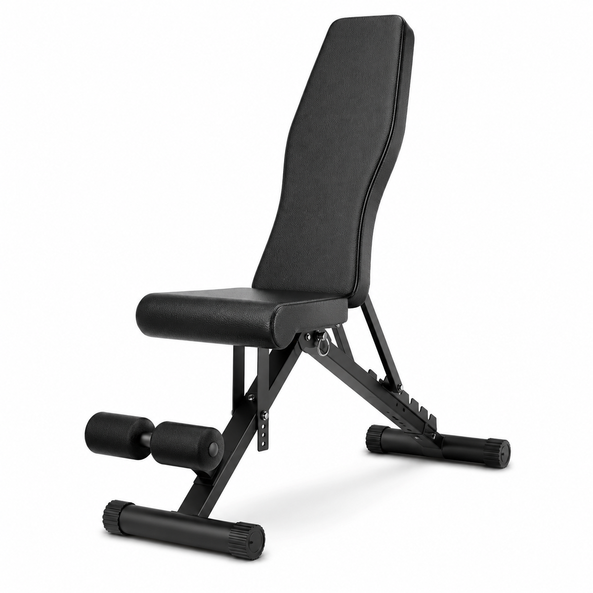 Adjustable Weight Bench with 8-Position Backrest, Foldable 1000 lb Capacity for Full-Body Strength Training