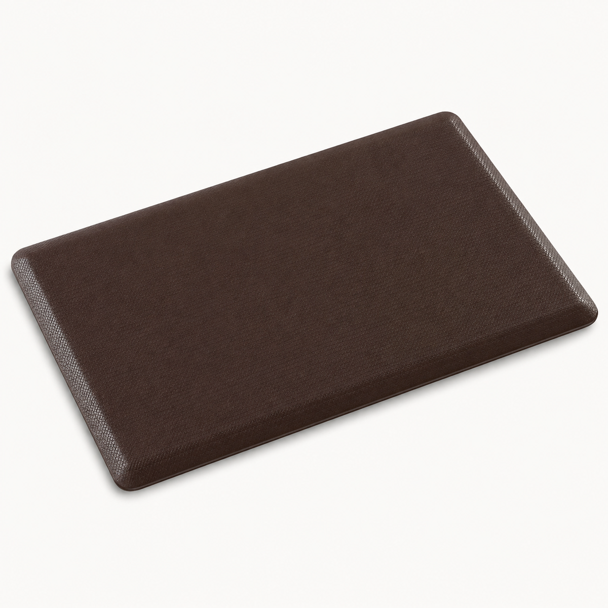 Anti-Fatigue Standing Mat with Waterproof PVC Surface & Non-Slip Base for Kitchen or Standing Desk, 17.3 x 27.6 in
