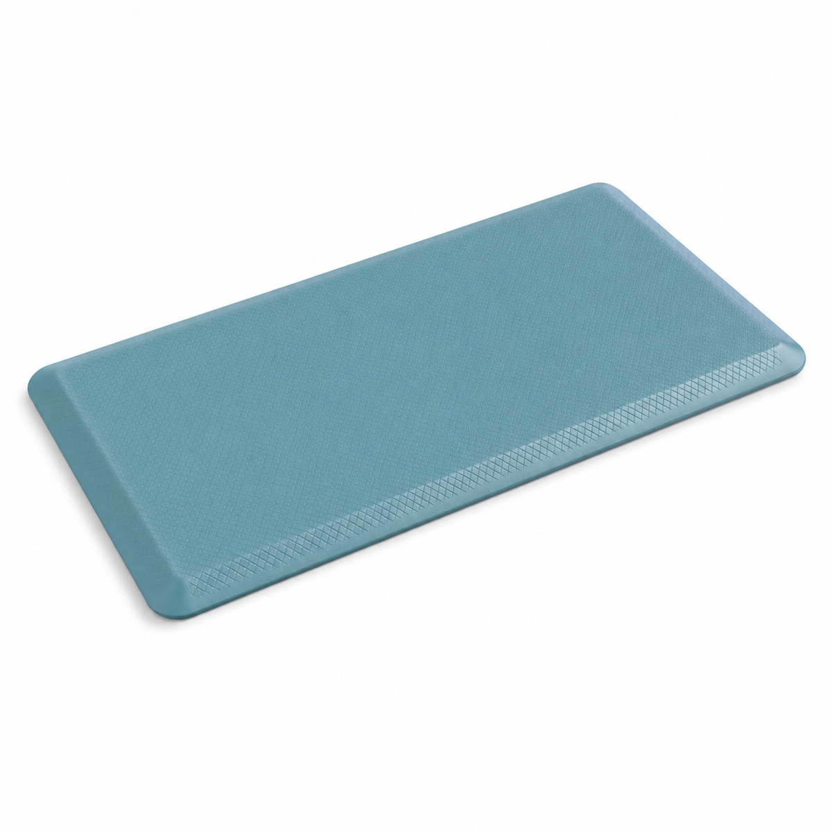 Anti-Fatigue Standing Mat with Waterproof PVC Surface & Non-Slip Base for Kitchen or Standing Desk, 17.3 x 27.6 in