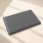 Anti-Fatigue Standing Mat with Waterproof PVC Surface & Non-Slip Base for Kitchen or Standing Desk, 17.3 x 27.6 in