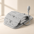 Back Stretcher with Adjustable Inflatable Lumbar Support, Acupressure Points and Manual Hand Pump