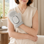 Cordless Hand Massager with Heat & Air Compression, 3 Modes, 5 Intensity Levels and 15-Minute Timer