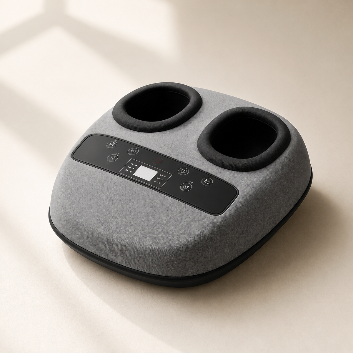 Deep-Kneading Shiatsu Foot Massager with Heat, Cooling, Air Compression, 3 Modes, 3 Intensity Levels and Wireless Remote