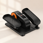 Electric Under Desk Elliptical Machine with 12 Speeds, Remote Control, 3 Auto Programs and Forward/Reverse Motion