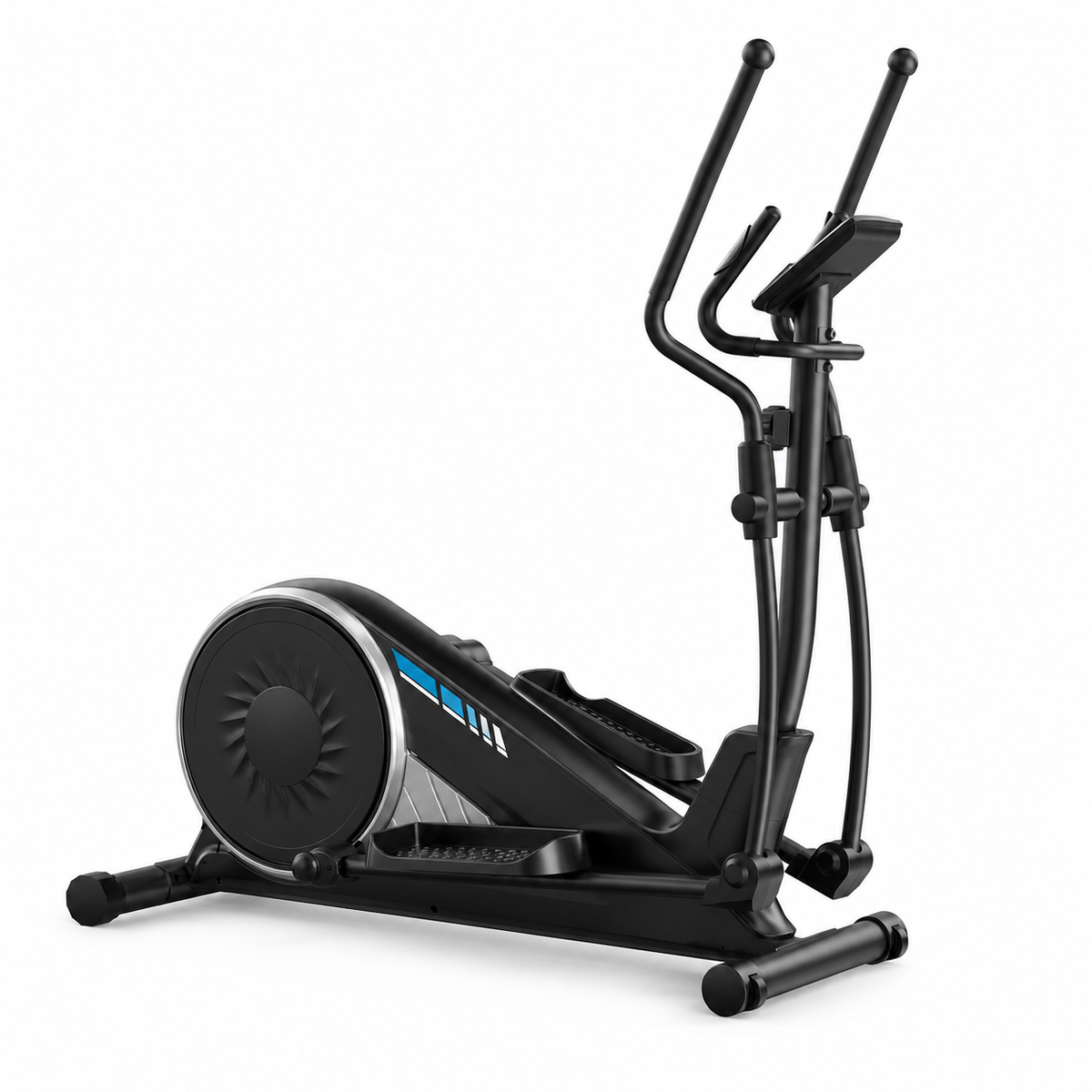 Elliptical Exercise Machine with 16-Level Magnetic Resistance, 15.5-Inch Stride & 350 lb Capacity