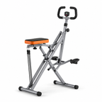 Foldable Squat Machine for Home Gym with Adjustable Resistance, Digital Monitor and 330 lb Weight Capacity