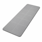 Foldable TPE Yoga Mat with Non-Slip Surface, 72 x 24 in Exercise Mat for Yoga and Pilates