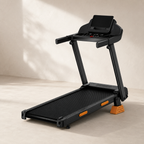 Folding Treadmill with 15% Incline, 3.0 HP Brushless Motor, 7.5 MPH Speed and LED Display