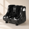 Foot and Calf Massager with Heat, Shiatsu Kneading, Vibration, 3 Intensity Levels and Adjustable Angle