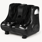 Foot and Calf Massager with Heat, Shiatsu Kneading, Vibration, 3 Intensity Levels and Adjustable Angle