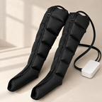 Full-Leg Air Compression Massager for Thighs, Calves and Feet with 3 Pressure Levels and Wired Controller