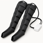 Full-Leg Air Compression Massager for Thighs, Calves and Feet with 3 Pressure Levels and Wired Controller