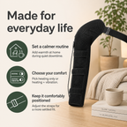 Full-Length Heated Shoulder & Arm Wrap with Vibration Massage, 3 Heat Levels, 3 Vibration Modes and Timer
