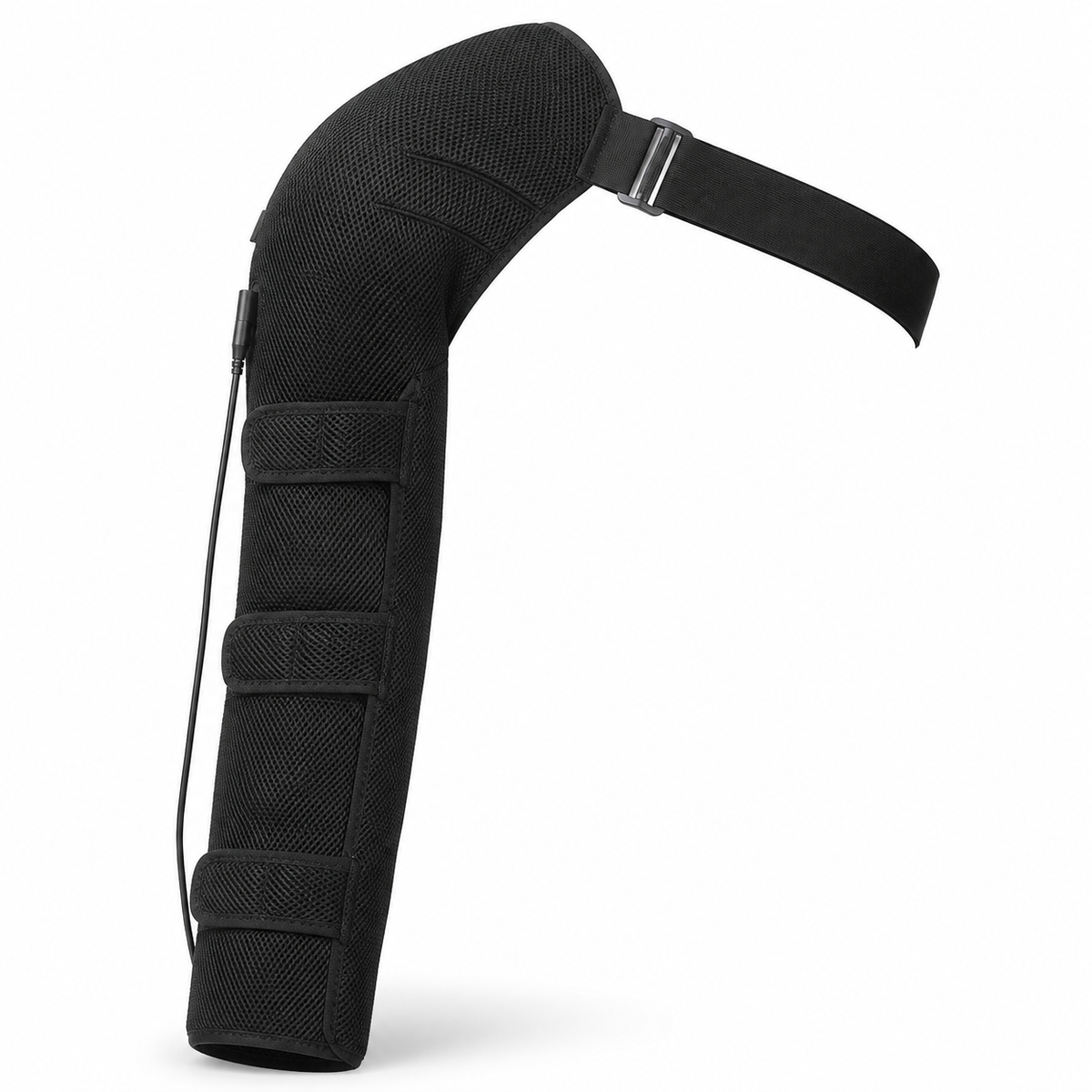 Full-Length Heated Shoulder & Arm Wrap with Vibration Massage, 3 Heat Levels, 3 Vibration Modes and Timer