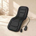 Full Body Vibration Massage Mat with Heat, 5 Vibration Programs, Inflatable Lumbar Support & Foldable Design