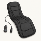 Full Body Vibration Massage Mat with Heat, 5 Vibration Programs, Inflatable Lumbar Support & Foldable Design