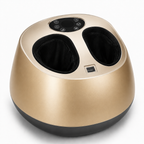Fully Enclosed Shiatsu Foot Massager with Heat and Air Compression, 5 Modes, 9 Intensity Levels and Remote Control