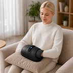 Hand Massager with Heat and Air Compression, 6 Modes, 6 Intensity Levels & 2500mAh Rechargeable Battery