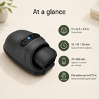 Hand Massager with Heat and Air Compression, 6 Modes, 6 Intensity Levels & 2500mAh Rechargeable Battery