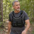 Lightweight Hydration Vest with Included 2 L Bladder, Breathable Running Pack for Trail Running, Hiking and Cycling