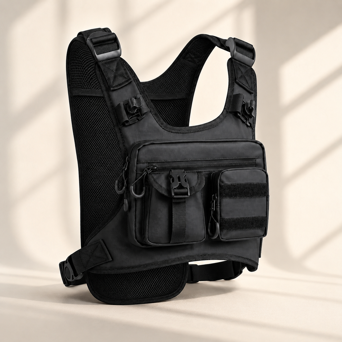 Lightweight Hydration Vest with Included 2 L Bladder, Breathable Running Pack for Trail Running, Hiking and Cycling