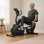 Magnetic Recumbent Exercise Bike with 16 Resistance Levels, Adjustable Seat, Mesh Backrest and LCD Display, 350 lb Capacity
