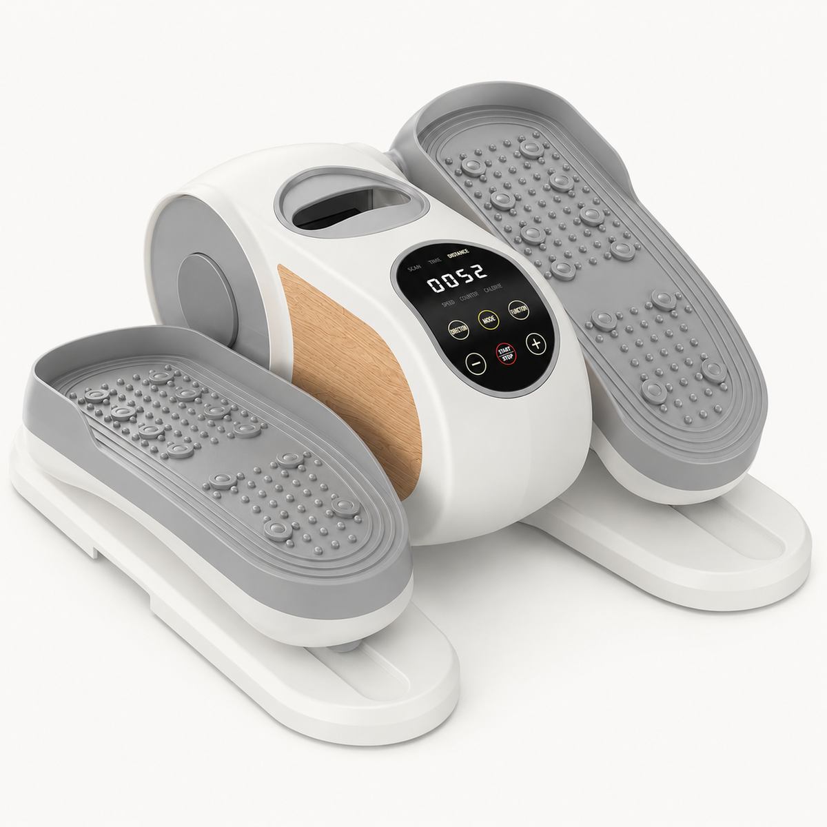 Motorized Under Desk Elliptical with Remote Control, 12 Speeds, 12 Auto Programs & Forward/Reverse Motion