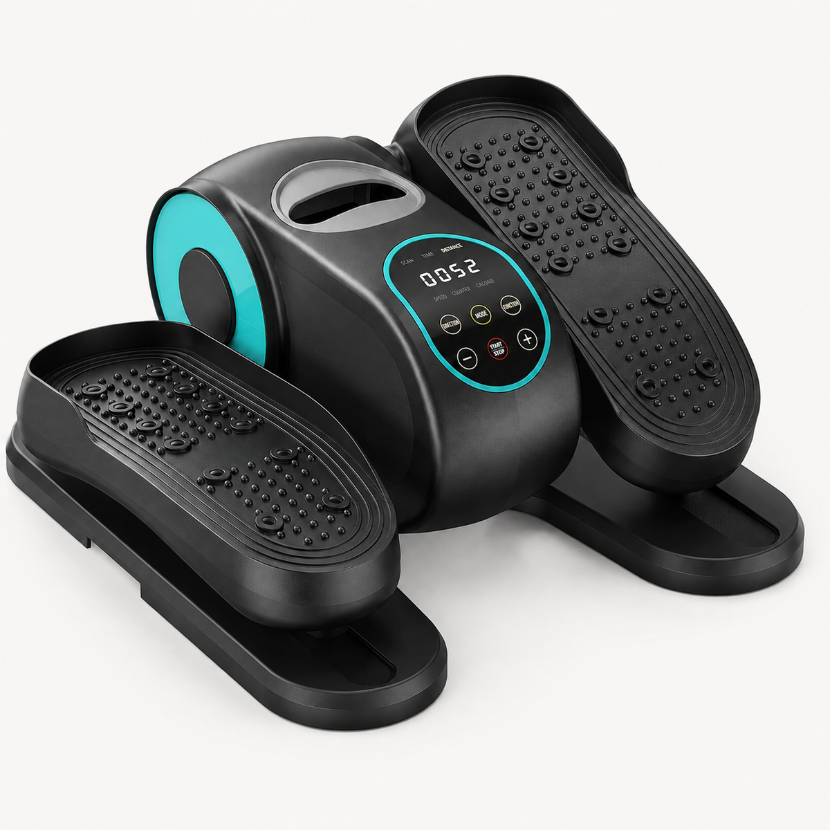 Motorized Under Desk Elliptical with Remote Control, 12 Speeds, 12 Auto Programs & Forward/Reverse Motion