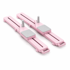 Pilates Board with Automatic Rebound, Detachable Sliding Ab Trainer, Anti-Slip Base, 265 lb Capacity