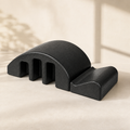 Pilates Spine Corrector Arc Barrel with Detachable Step, 350 lb Capacity for Core Training & Stretching