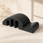 Pilates Spine Corrector Arc Barrel with Detachable Step, 350 lb Capacity for Core Training & Stretching