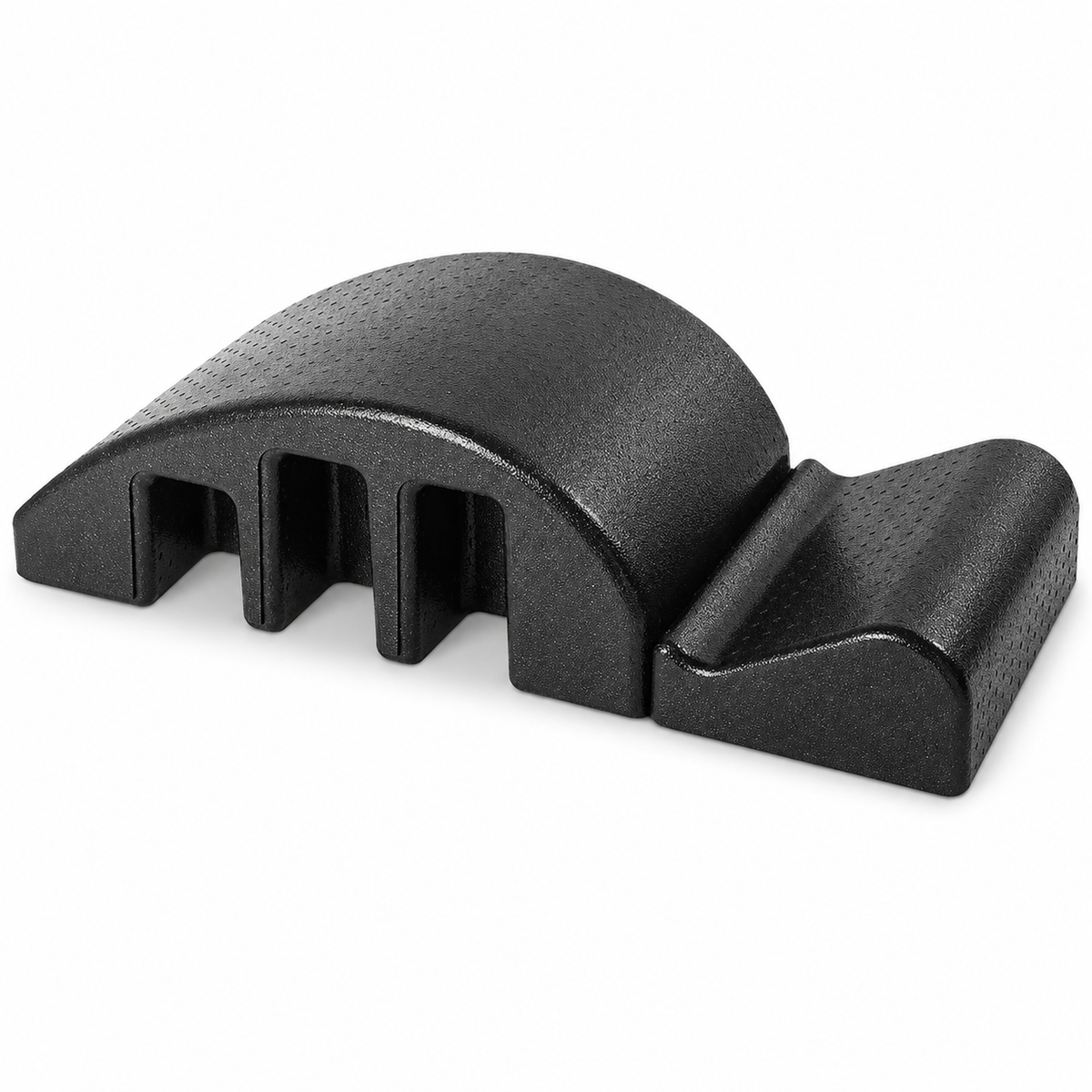 Pilates Spine Corrector Arc Barrel with Detachable Step, 350 lb Capacity for Core Training & Stretching