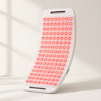 Red Light Therapy Pad with 120 Triple-Chip LEDs, 660nm and 850nm Light, 10/40Hz Pulse Modes and Adjustable Body Strap