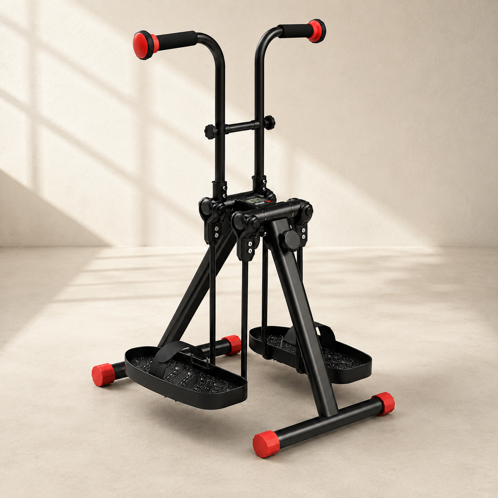 Seated Arm & Leg Pedal Exerciser for Seniors with LCD Display, 330 lb Capacity & Full-Body Low-Impact Motion