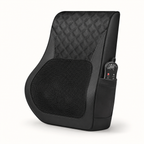 Shiatsu Back Massager with Heat, 4-Node Kneading Massage Pillow for Neck & Shoulders with 3 Speeds & Vibration
