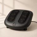 Shiatsu Foot Massager with Heat, 6 Massage Heads, 54 Rotating Nodes and Toe-Touch Control