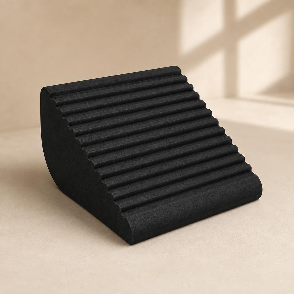 Slant Board Calf Stretcher with Non-Slip EVA Foam Surface for Ankle Mobility, Squats & Yoga