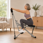 Squat Assist Machine with 4 Resistance Bands, Foldable Glute & Leg Trainer, 330 lb Capacity