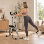Squat Assist Machine with 4 Resistance Bands, Foldable Glute & Leg Trainer, 330 lb Capacity