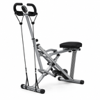 Squat Assist Machine with 4 Resistance Bands, Foldable Glute & Leg Trainer, 330 lb Capacity