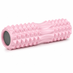 Textured Foam Roller with Contoured Center, 17.7-Inch EVA Massage Roller for Yoga, Pilates & Fitness