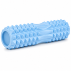 Textured Foam Roller with Contoured Center, 17.7-Inch EVA Massage Roller for Yoga, Pilates & Fitness