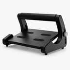 Under Desk Footrest with 5-Level Adjustable Height, Textured Platform & Anti-Slip Feet for Office and Home