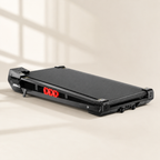 Under Desk Walking Pad Treadmill with 8-Level Vibration, 5% Manual Incline, 2.5 HP Brushless Motor and Remote Control