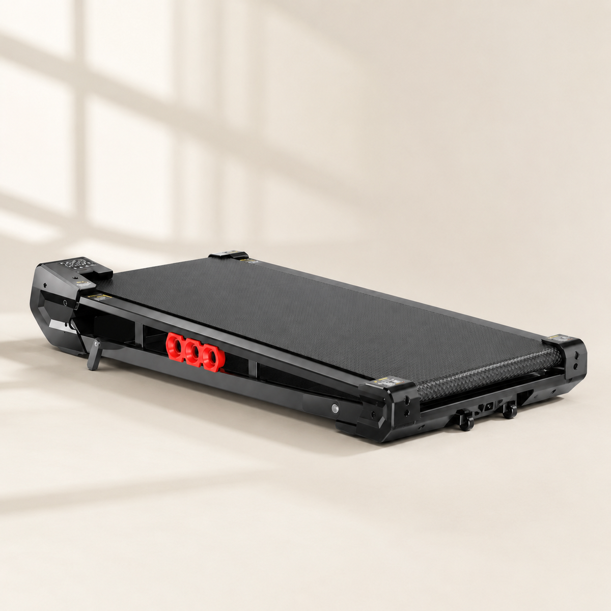 Under Desk Walking Pad Treadmill with 8-Level Vibration, 5% Manual Incline, 2.5 HP Brushless Motor and Remote Control